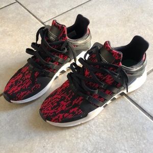 Adidas EQT Black/Red digital camo